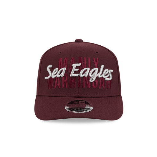 Manly Warringah Sea Eagles New Era Metallic Script 970 Cap - View 2