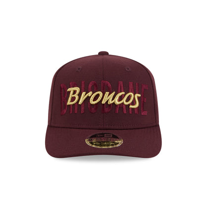 Brisbane Broncos New Era Metallic Script 970 Cap - View 2