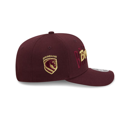 Brisbane Broncos New Era Metallic Script 970 Cap - View 5
