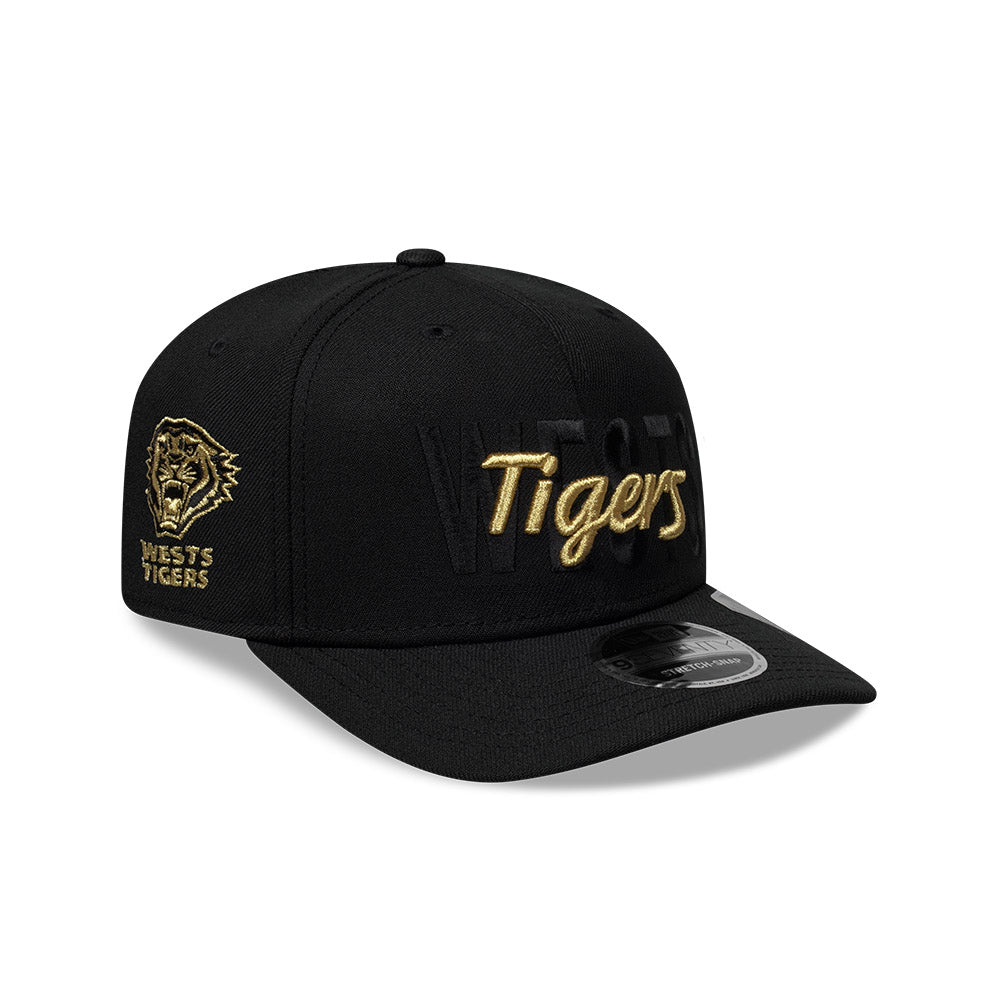 Wests Tigers New Era Metallic Script 970 Cap