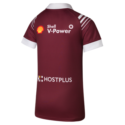 QLD Maroons 2024 Kids Replica Home Jersey - View 2