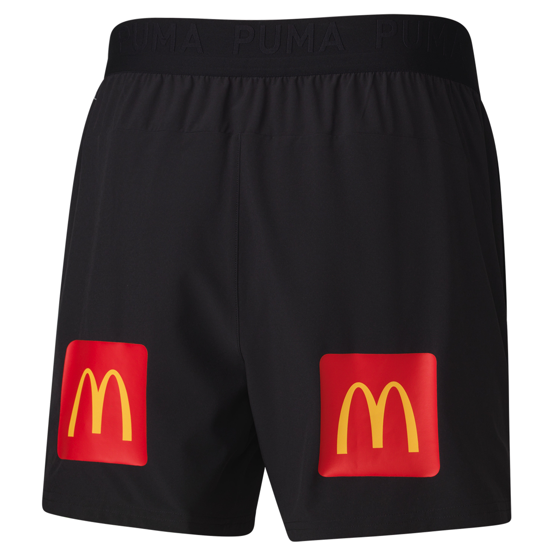QLD Maroons Mens 2026 Training Shorts Black - View 2