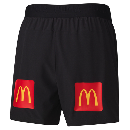 QLD Maroons Mens 2026 Training Shorts Black - View 2