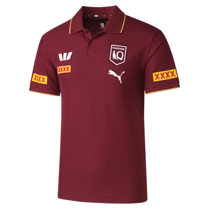QLD Maroons Mens 2026 Polo - View 1
