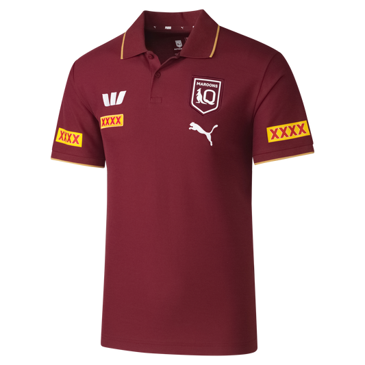 QLD Maroons Mens 2026 Polo - View 1