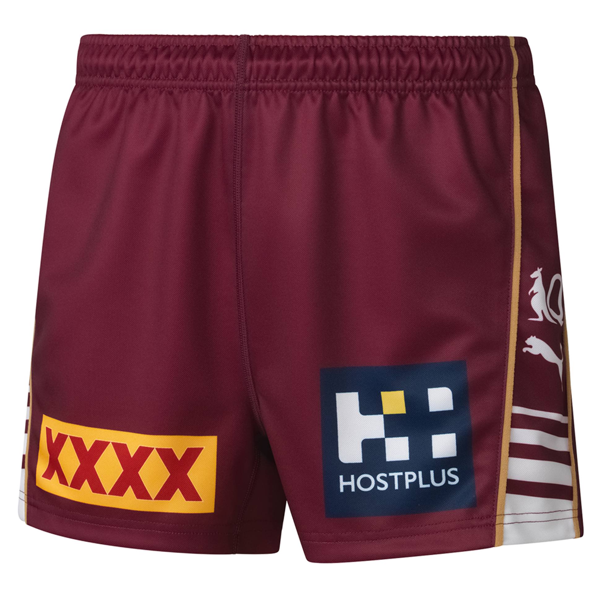 QLD Maroons Mens 2026 Home Shorts - View 1