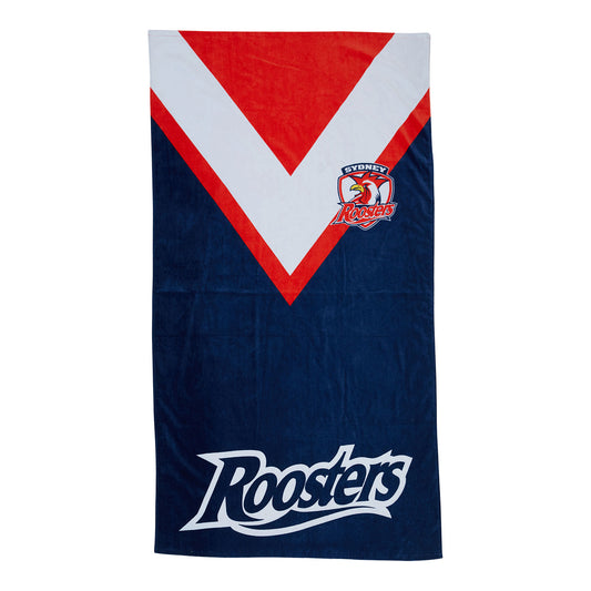 Sydney Roosters Jersey Beach Towel