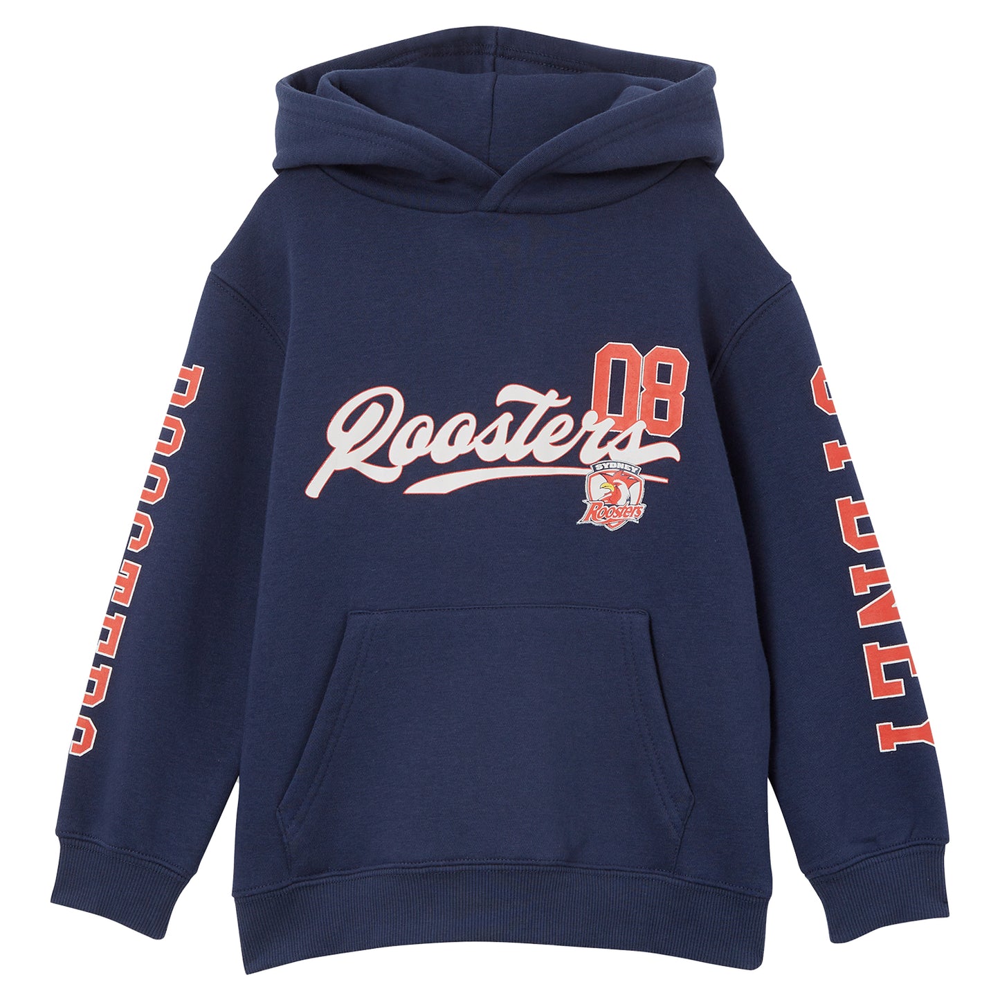 Sydney Roosters Kids Sleeve Print Hoodie