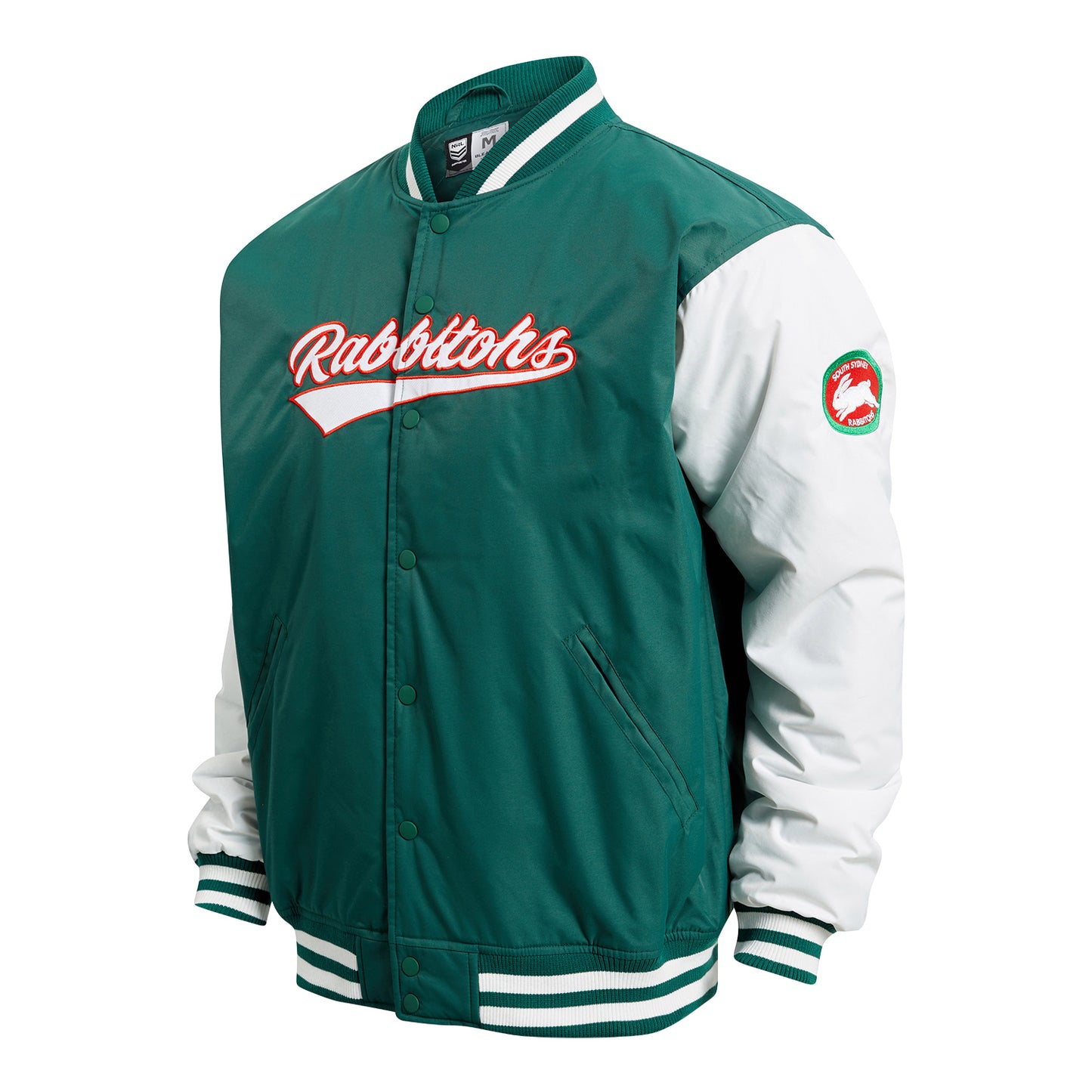 Rabbitohs Mens 1908 Baseball Varsity Jacket