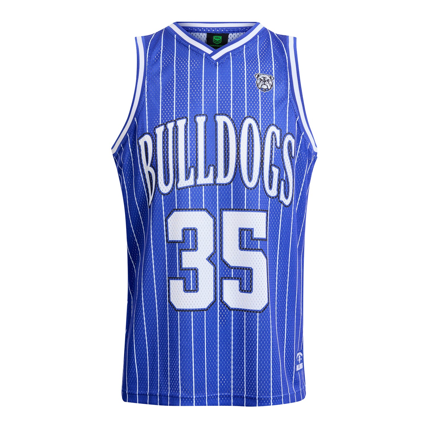 Canterbury-Bankstown Bulldogs Adult Basketball Singlet
