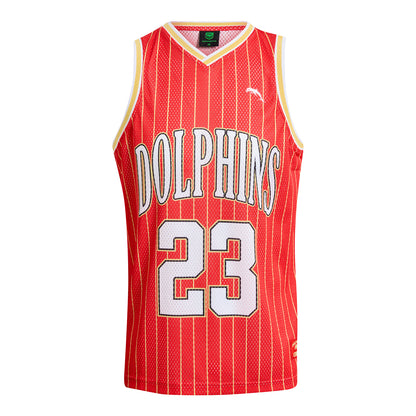 Dolphins Adult Basketball Singlet - View 1
