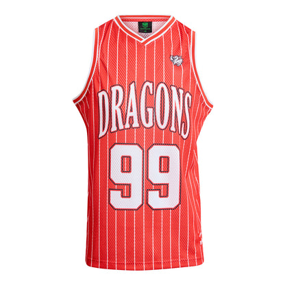 St. George Illawarra Dragons Adult Basketball Singlet - View 1