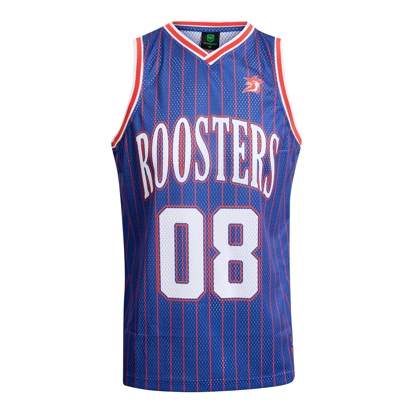Sydney Roosters Adult Basketball Singlet
