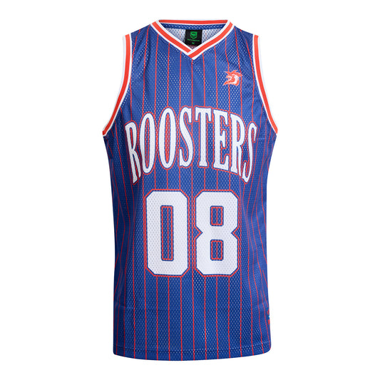 Sydney Roosters Adult Basketball Singlet - View 1