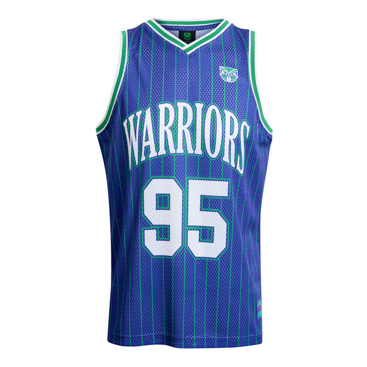 New Zealand Warriors Adult Basketball Singlet - View 1