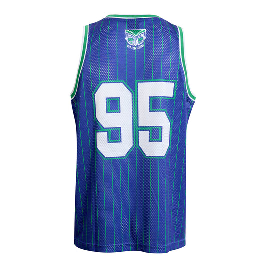 New Zealand Warriors Adult Basketball Singlet - View 2