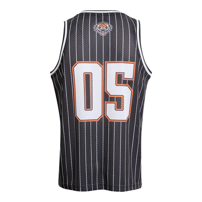 Wests Tigers Adult Basketball Singlet - View 2