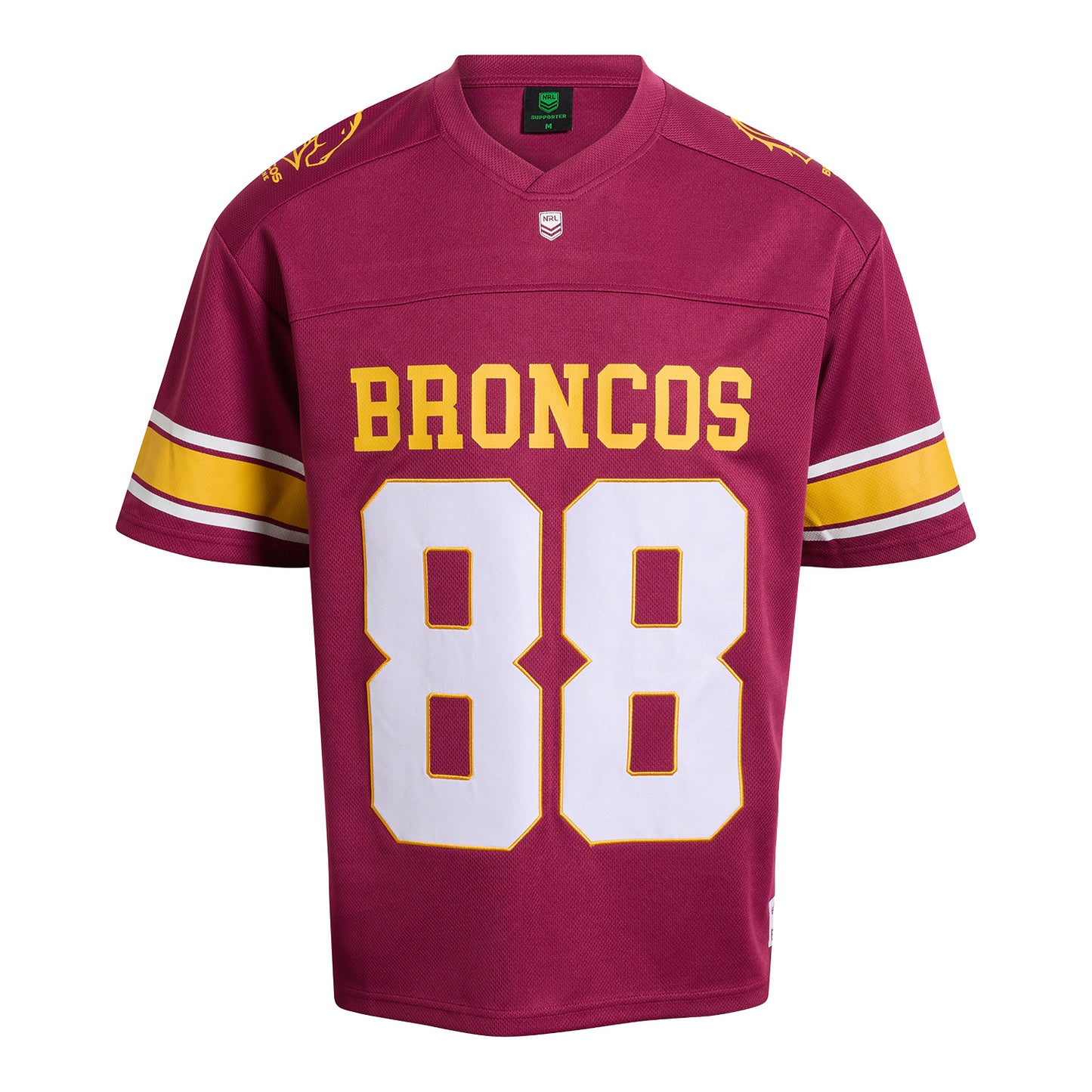 Brisbane Broncos Adult Gridiron Mesh Jersey