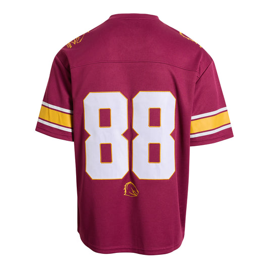 Brisbane Broncos Adult Gridiron Mesh Jersey - View 2