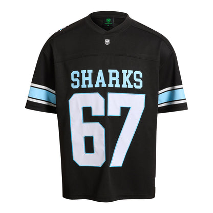 Cronulla-Sutherland Sharks Adult Gridiron Mesh Jersey - View 1