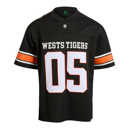 Wests Tigers Adult Gridiron Mesh Jersey - View 1