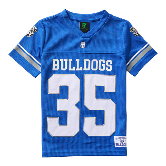 Canterbury-Bankstown Bulldogs Youth Gridiron Mesh Jersey - View 1