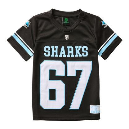 Cronulla-Sutherland Sharks Youth Gridiron Mesh Jersey - View 1