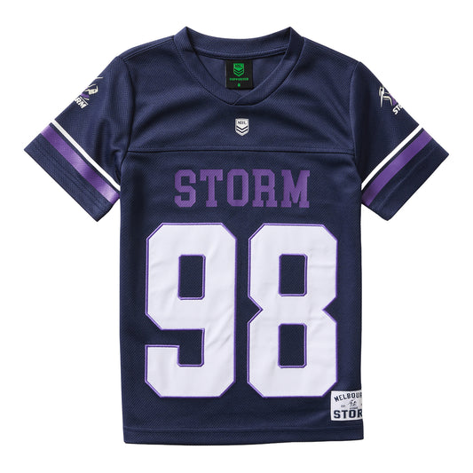 Melbourne Storm Youth Gridiron Mesh Jersey - View 1