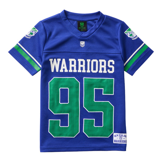 New Zealand Warriors Youth Gridiron Mesh Jersey - View 1