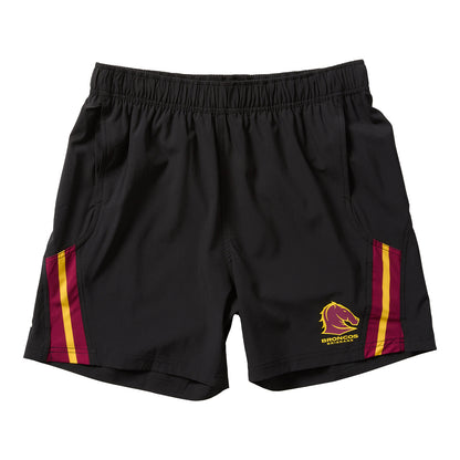 Brisbane Broncos Mens 2025 Tech Short - View 1