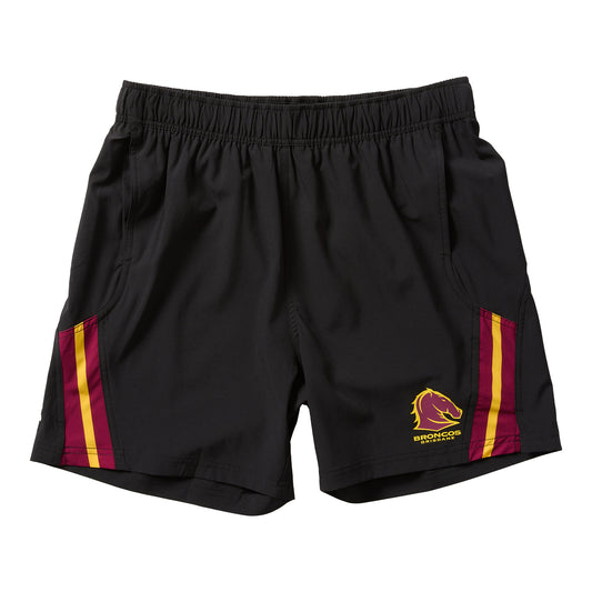Brisbane Broncos Mens 2025 Tech Short - View 1