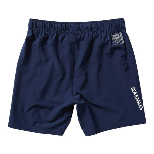 Manly Warringah Sea Eagles Mens 2025 Tech Short - View 2