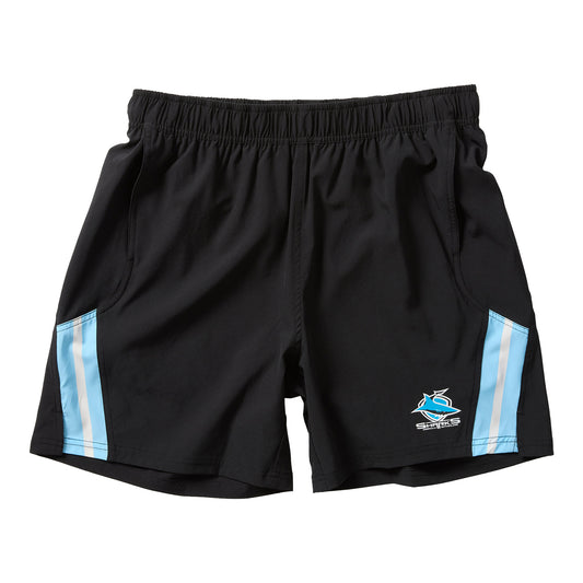 Cronulla-Sutherland Sharks Mens 2025 Tech Short - View 1