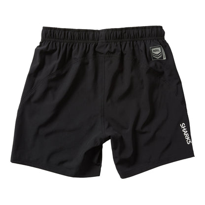 Cronulla-Sutherland Sharks Mens 2025 Tech Short - View 2