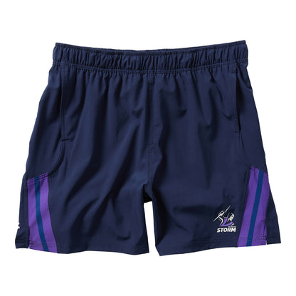 Melbourne Storm Mens 2025 Tech Short - View 1