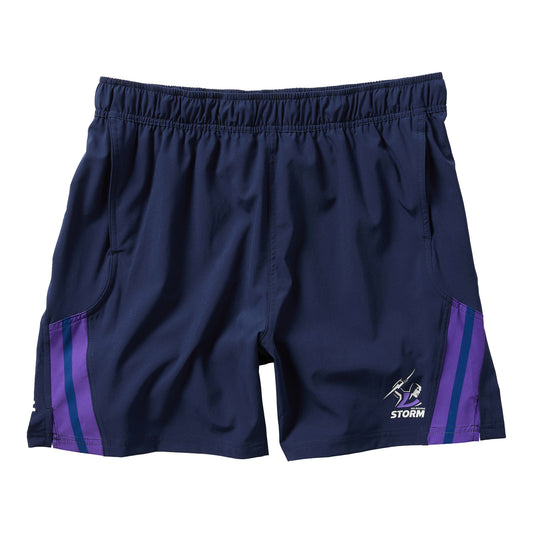 Melbourne Storm Mens 2025 Tech Short - View 1