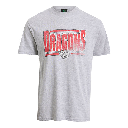 St. George Illawarra Dragons Adult Stamp T-Shirt - View 1