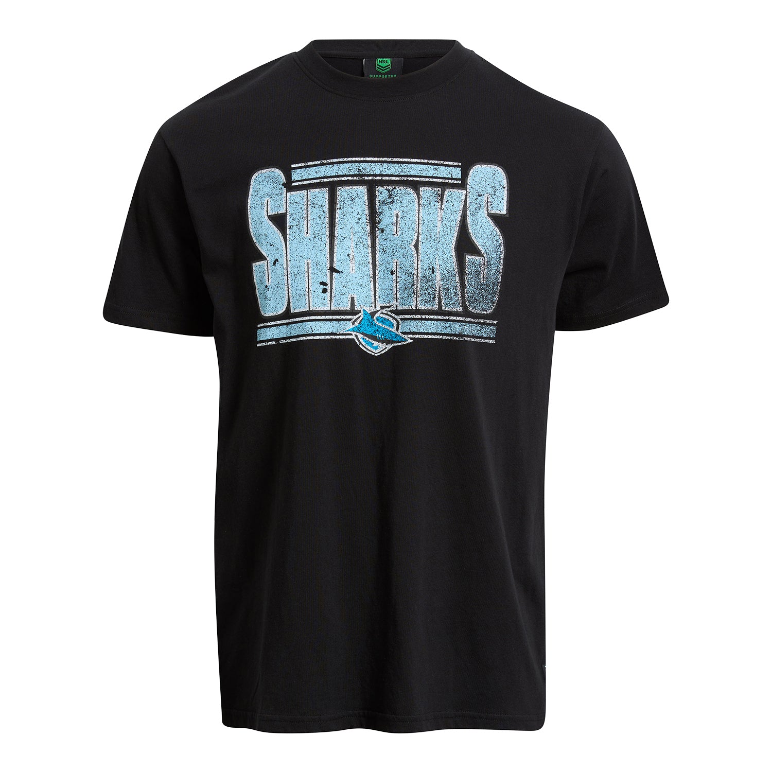 Cronulla-Sutherland Sharks Adult Stamp T-Shirt - View 1