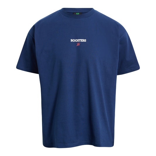 Sydney Roosters Adult Heavy Weight Clip T-Shirt - View 2