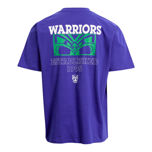 New Zealand Warriors Adult Heavy Weight Clip T-Shirt - View 1
