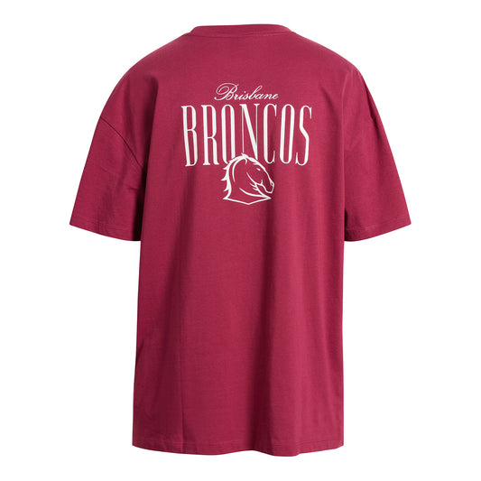 Brisbane Broncos Womens Staple T-Shirt - View 1