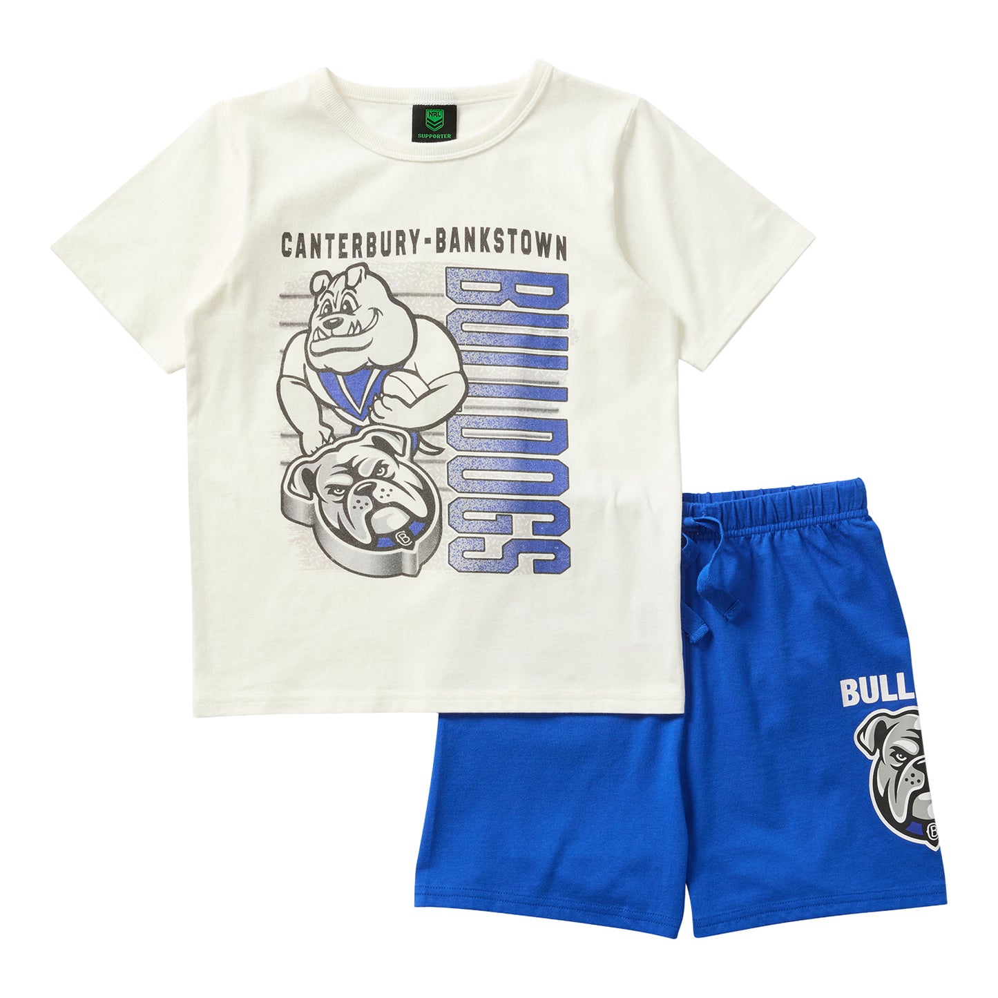 Canterbury-Bankstown Bulldogs Youth 90 S Stack Pyjama Set