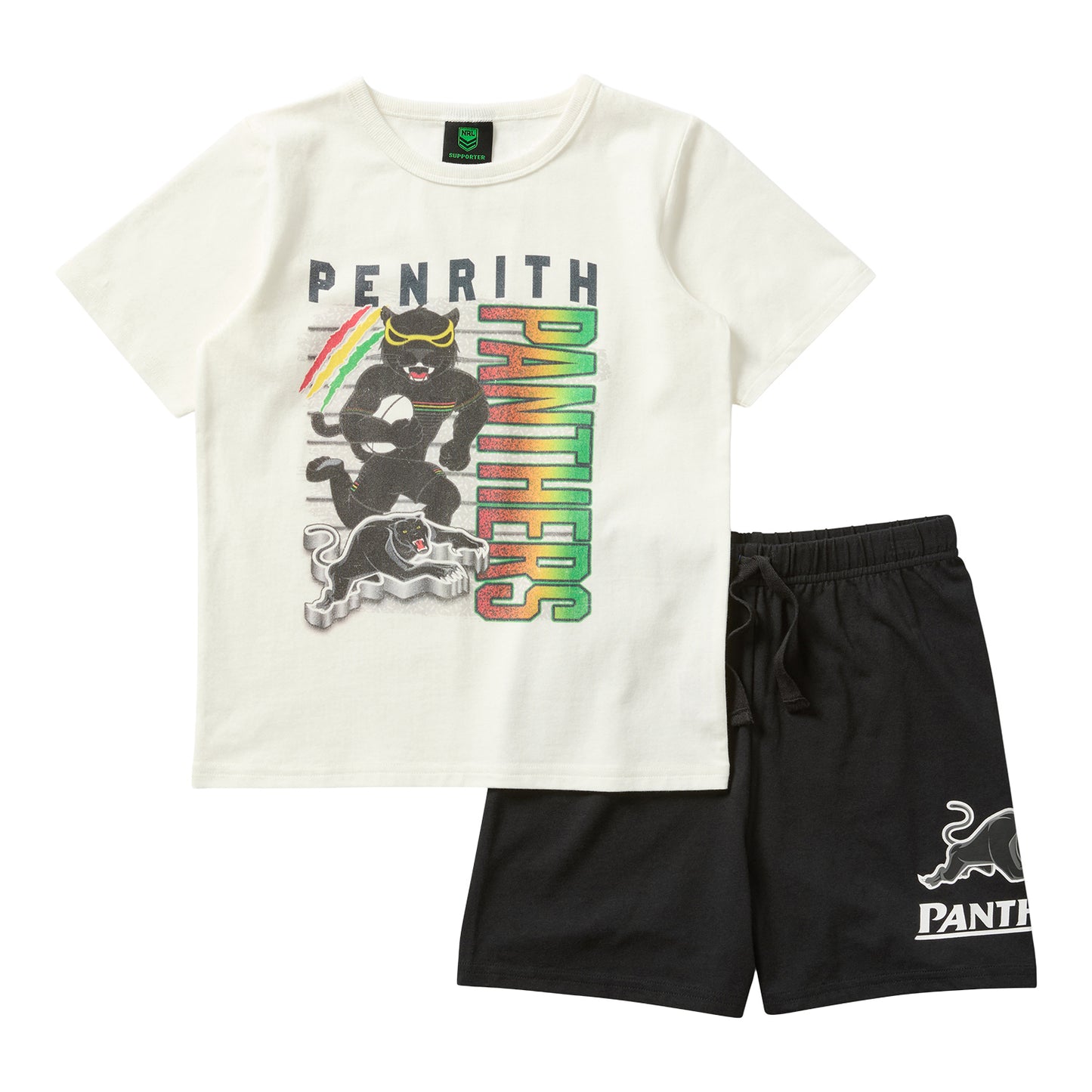 Penrith Panthers Youth 90 S Stack Pyjama Set