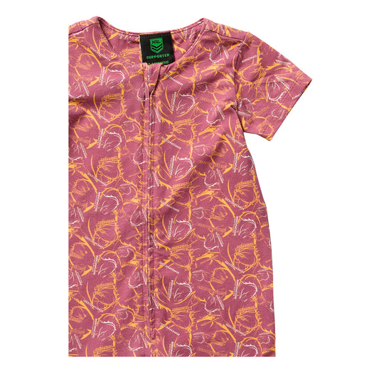 Brisbane Broncos Baby Romper & Bib Pack - View 2