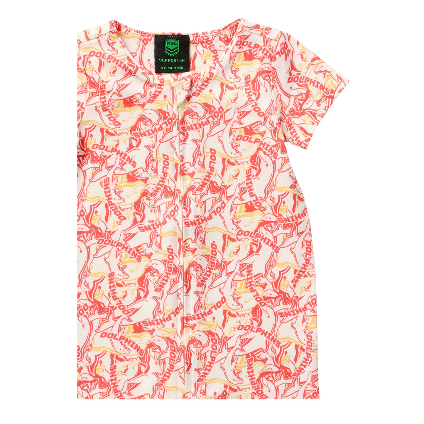 Dolphins Baby Romper & Bib Pack