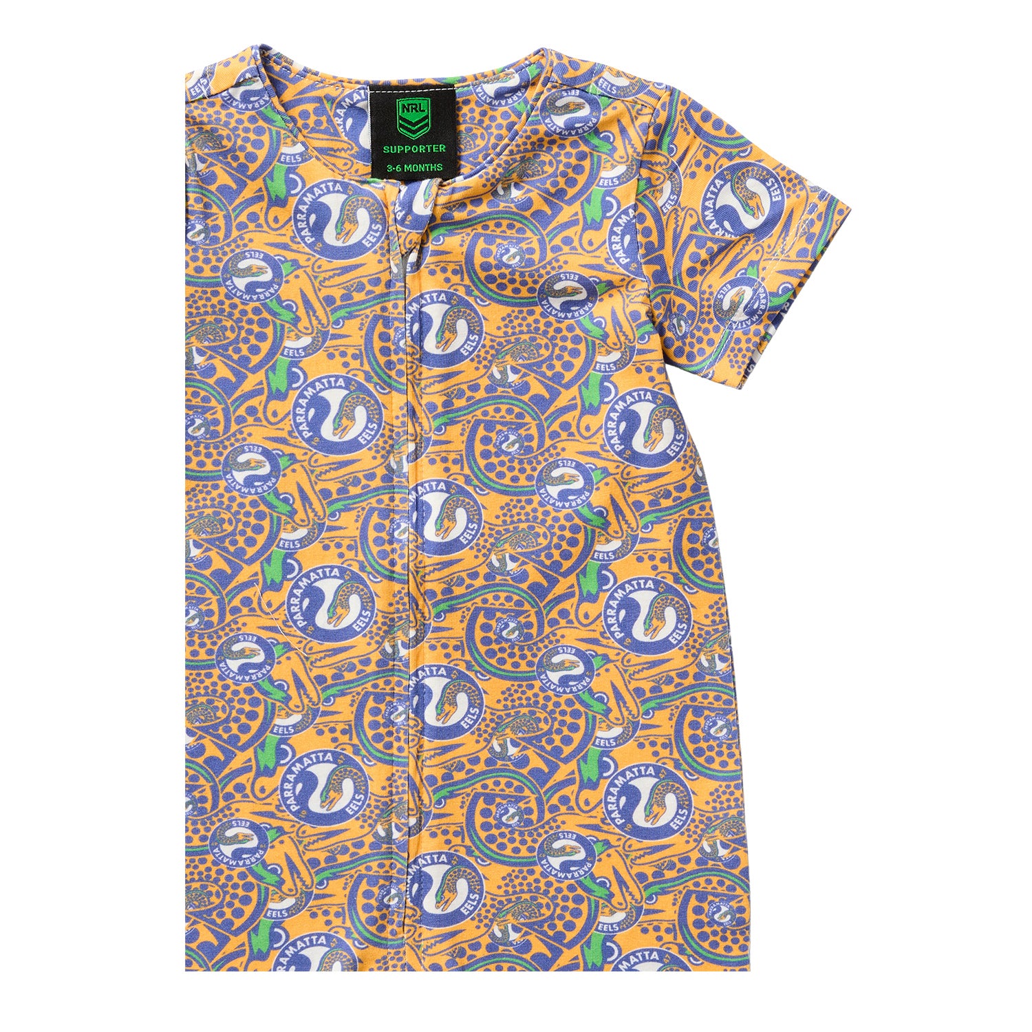 Parramatta Eels Baby Romper & Bib Pack - View 2