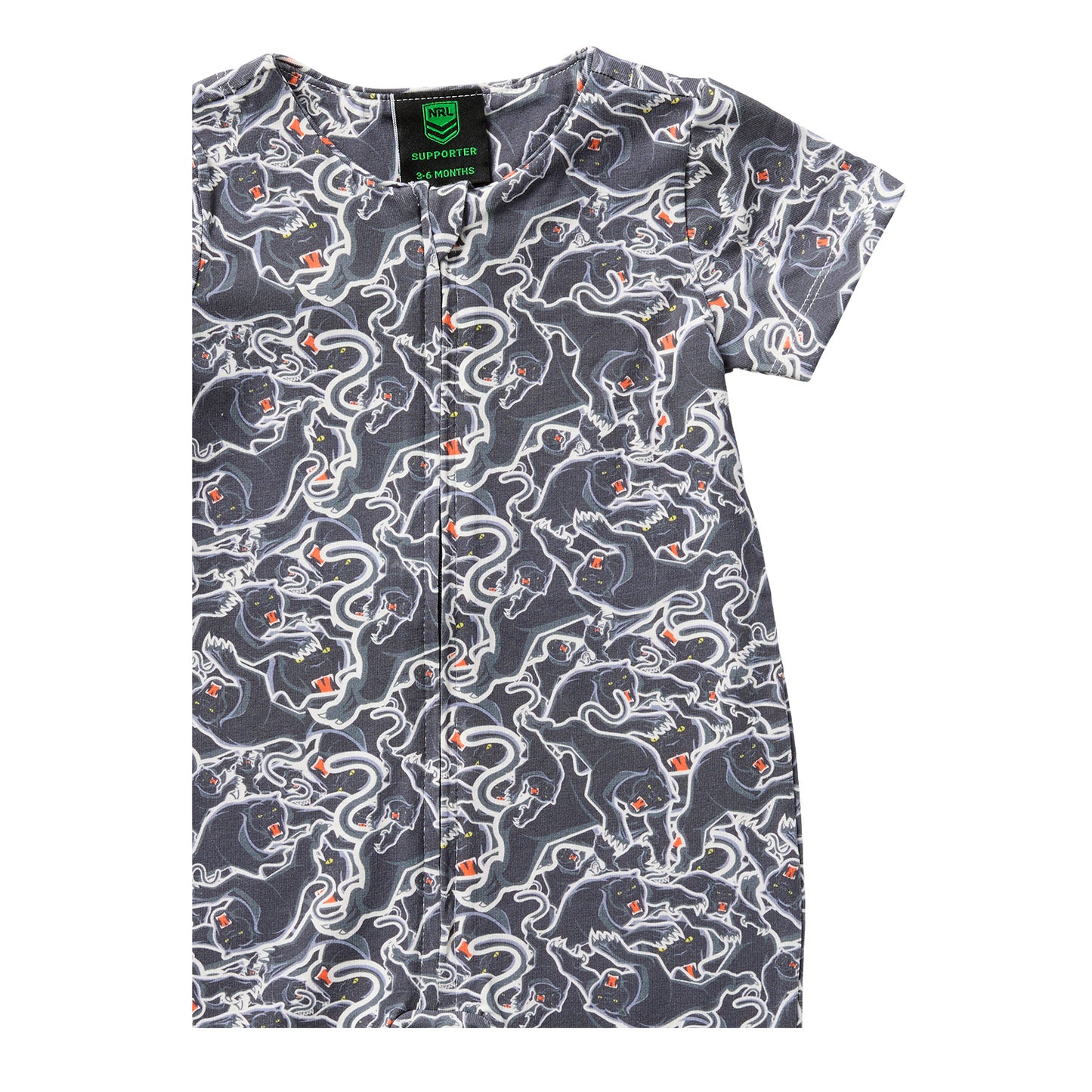 Penrith Panthers Baby Romper & Bib Pack
