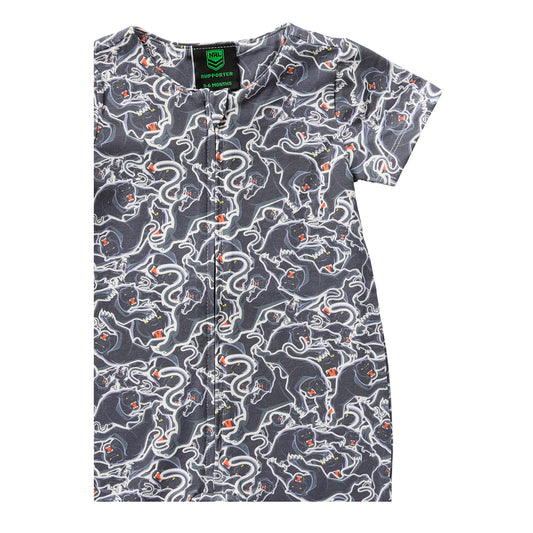 Penrith Panthers Baby Romper & Bib Pack - View 2