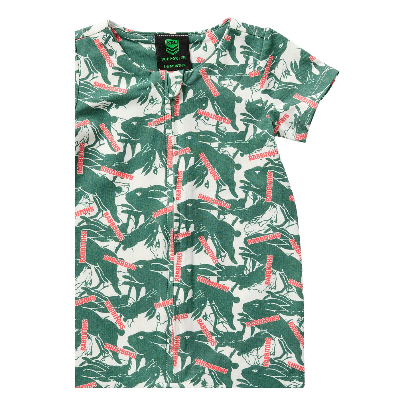 South Sydney Rabbitohs Baby Romper & Bib Pack