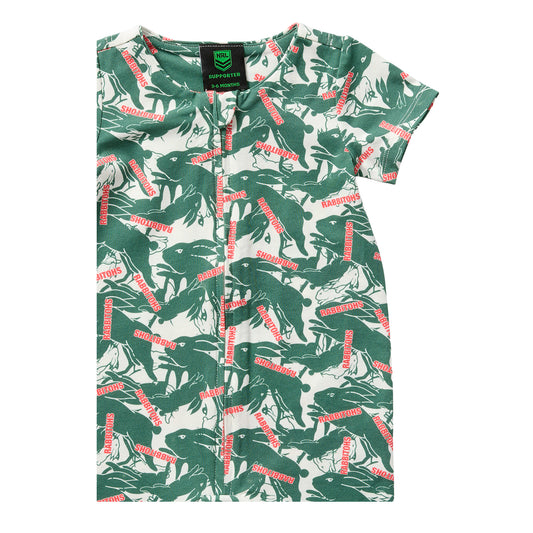 South Sydney Rabbitohs Baby Romper & Bib Pack - View 2